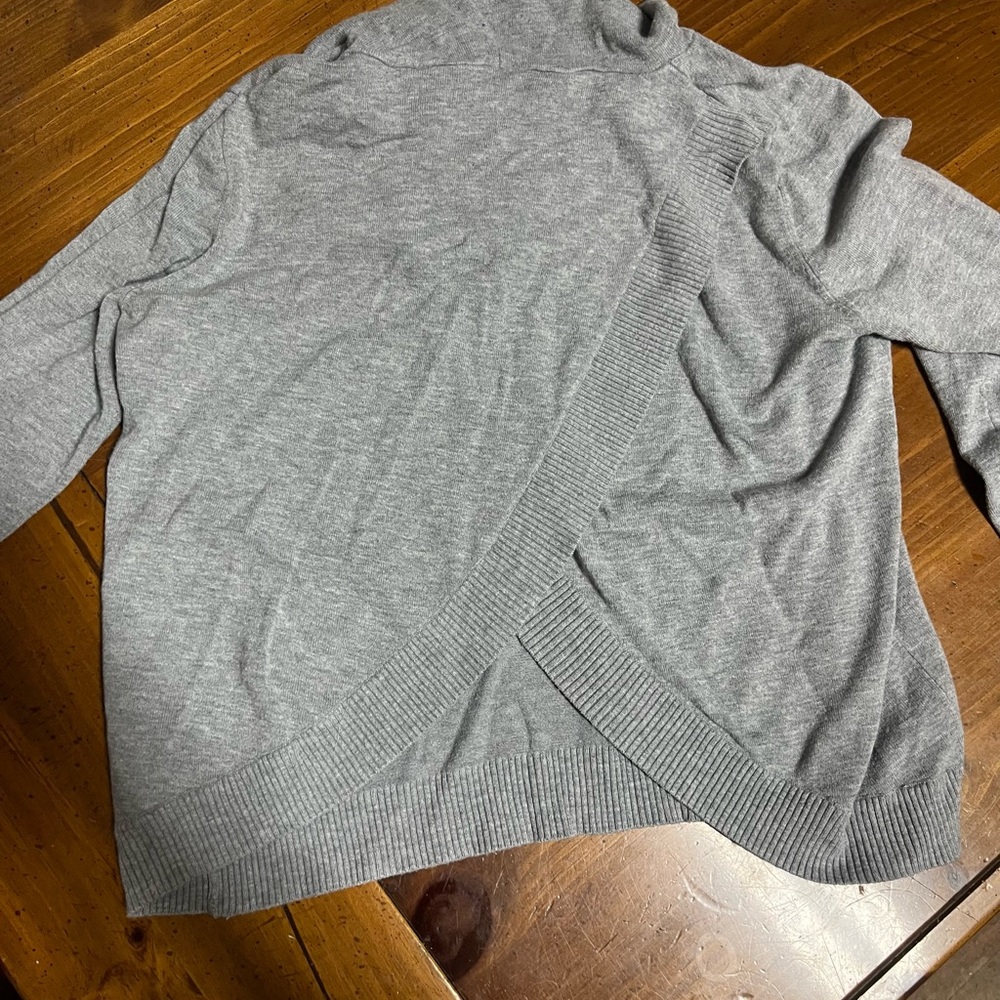 Fabletics Gray Hooded Jacket Pullover - image 6